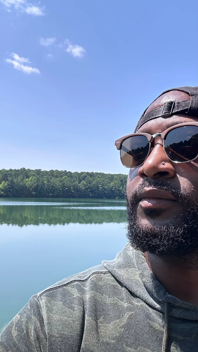 Charles Taylor enjoying the Hampton Roads outdoors